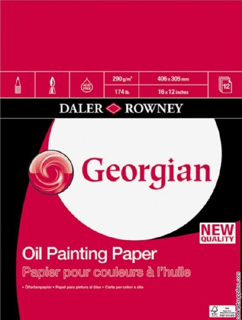 Georgian Oil Pad 16x12