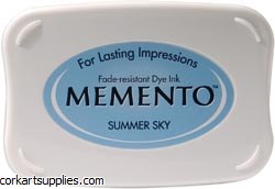 Stamp Pad Memento Summer Sky