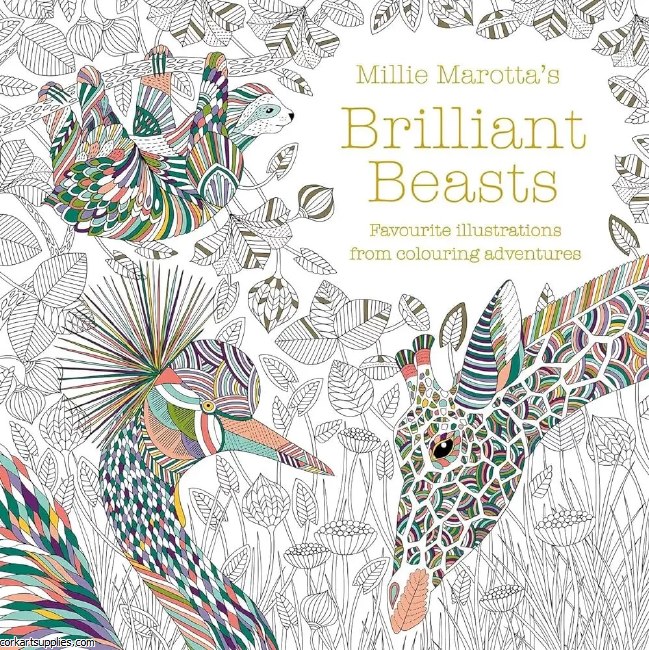 Book Colouring Brill Beasts