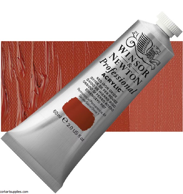 Red Iron Oxide 60ml Artists' Acrylic Winsor & Newton