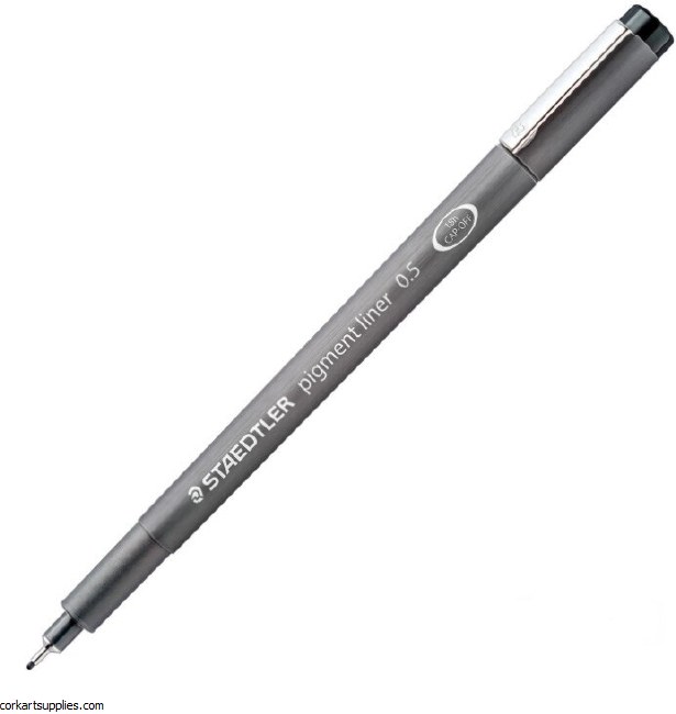 Staedtler Pigment Liner 0.5mm Black