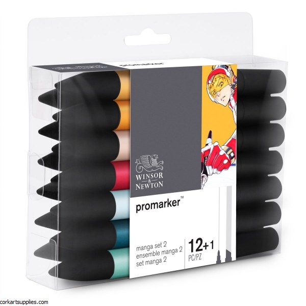 Promarker W&N marker set in a designed bag Cherkov art