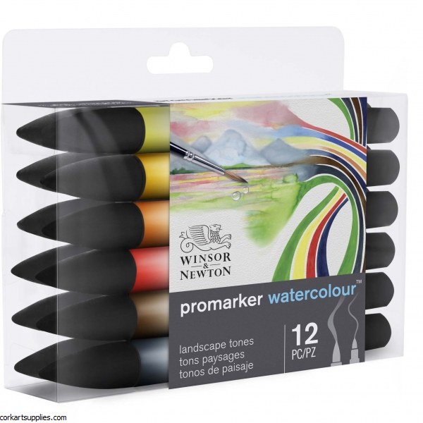 ProMarker WC Set Lscape 12pk