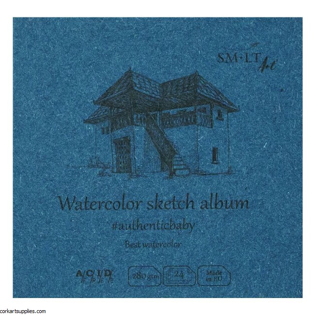 SM-LT Bloc Watercolour Mini 9x9cm / 3½x3½