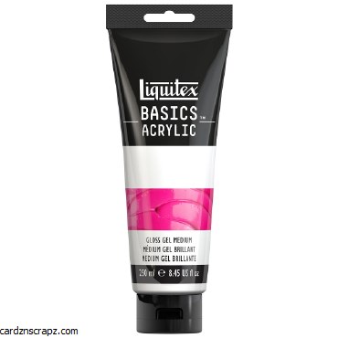 Liquitex Basics 250ml Gloss Gel Med Liquitex Basics 250ml Gloss Gel Med