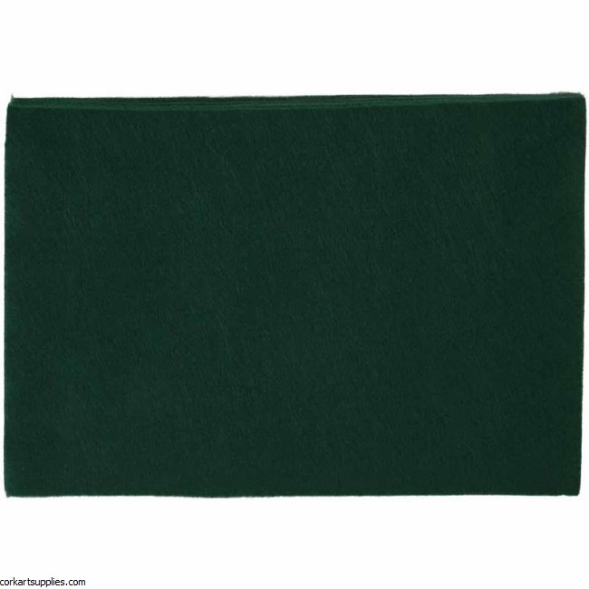 Felt A4 1.5mm Grn Dk Single