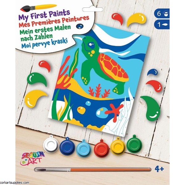 Paint By Numbers Turtle 4+