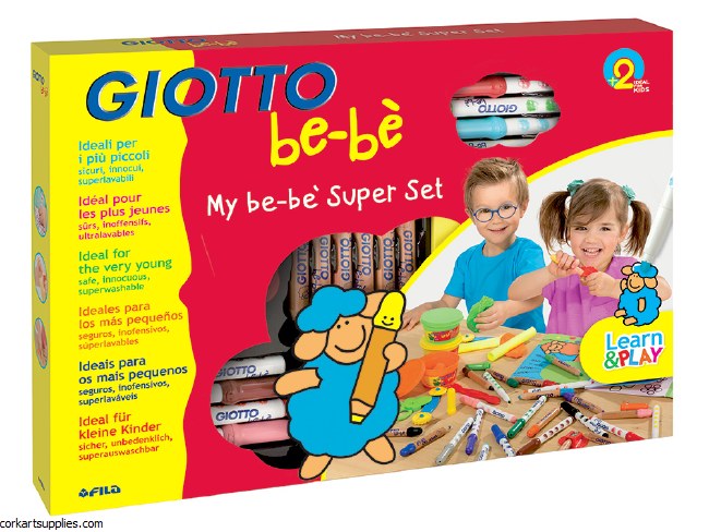 Giotto Quality BEBE Super 3+ Set 23pcs Giotto Quality BEBE Super 3+ Set 23pcs