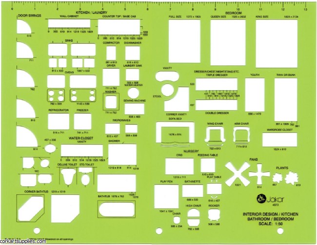 Template Jakar 4673 Scale 1.50 Interior Design Kitchen,Bathroom & Bedroom