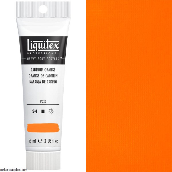 Liquitex 59ml Cadmium Orange Series 4 Liquitex 59ml Cadmium Orange Series 4