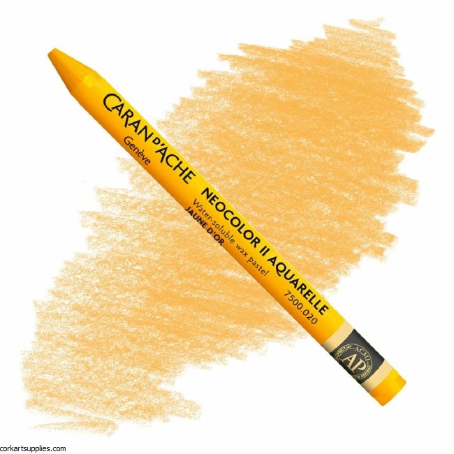 Neocolor II 020 Golden Yellow