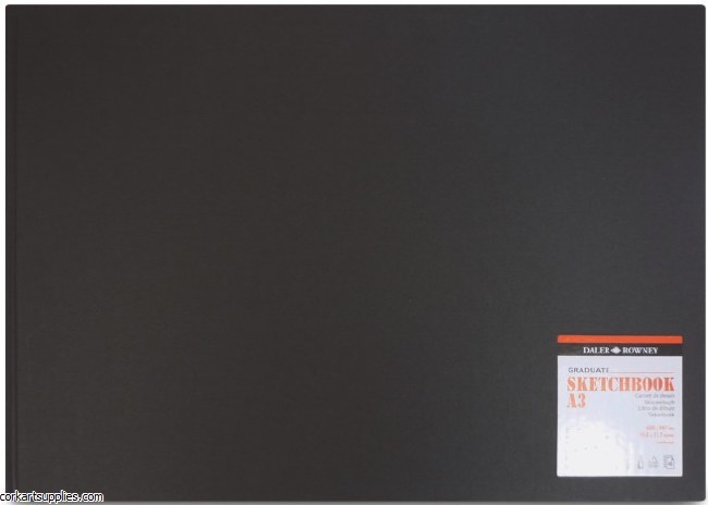 Graduate Pad Daler Rowney Hardback 130g A3 Graduate Pad Daler Rowney Hardback 130g A3