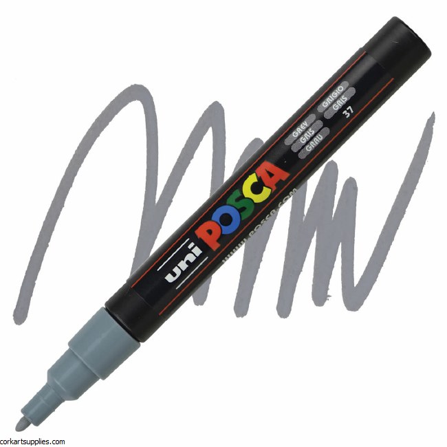 Posca PC-3M .9-1.3mm Grey
