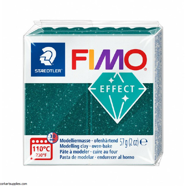 Fimo 57gm Effect Galaxy Green