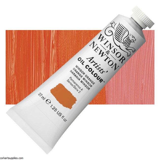 Winsor & Newton Artists Oil 37ml Winsor Orange S.2