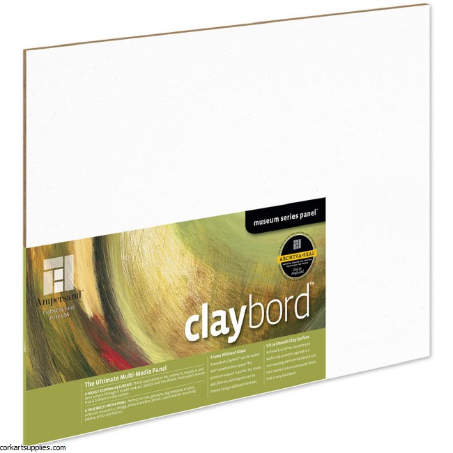 Claybord Panel 3mm 13x18cm Claybord Panel 3mm 13x18cm