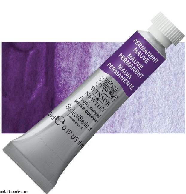 Artists Watercolour 5ml Permanent Mauve S.3