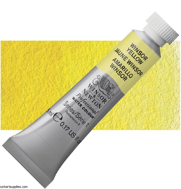 Artists Watercolour 5ml Winsor Yellow