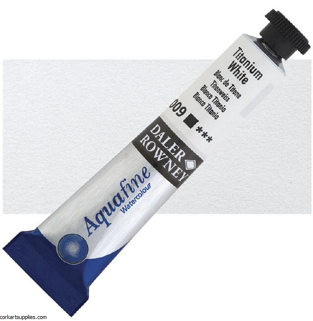Aquafine 8ml Titanium White