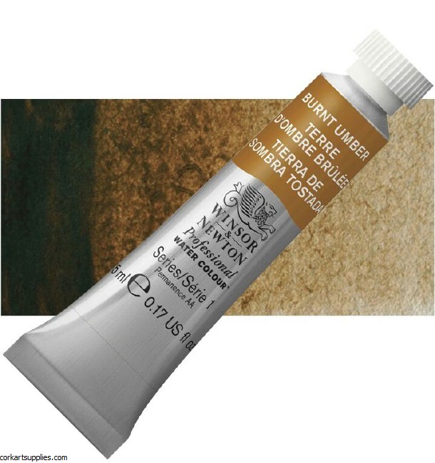 Artists Watercolour 5ml Burnt Umber