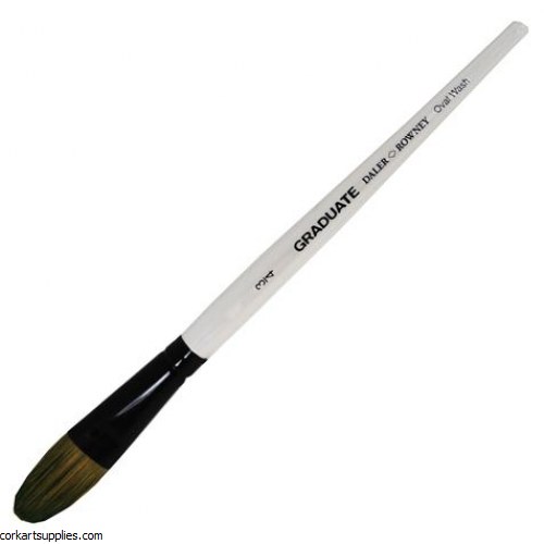 Graduate Brush Oval Wash 3/4