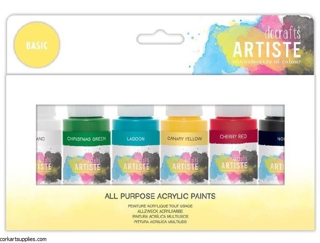 Acrylic 59ml Set Basic 6pk