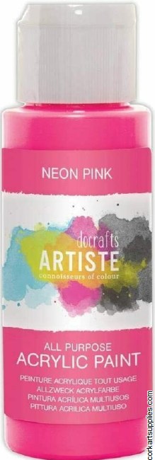 Acrylic 59ml Neon Pink