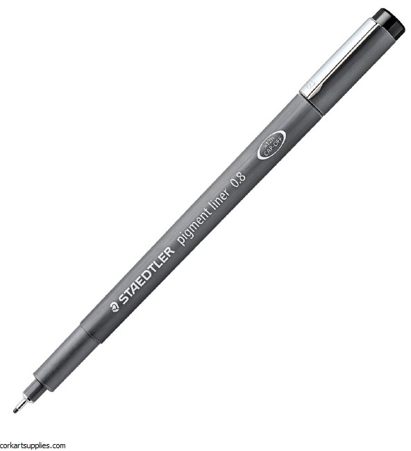 Staedtler Pigment Liner 0.8mm Black