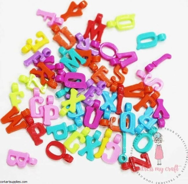 Dress My Craft Hanging Alphabet (50pcs)