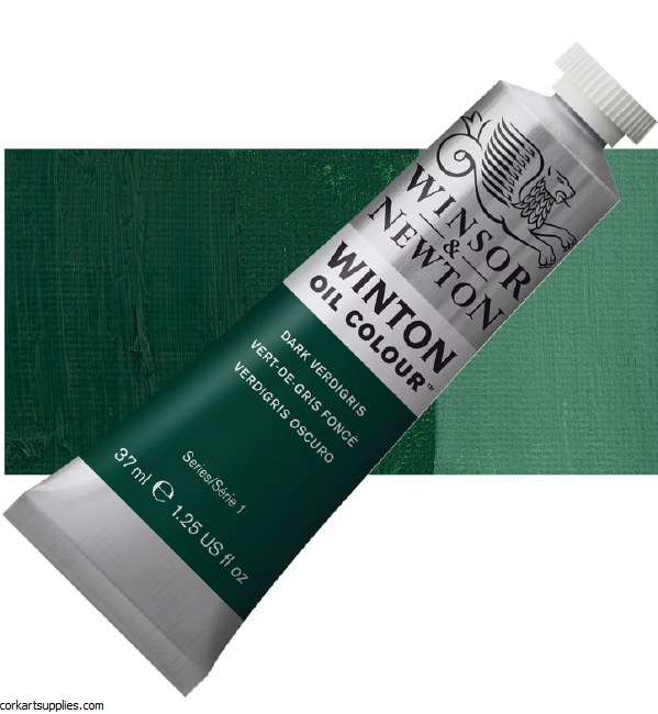 Winton Oil Colour 37ml Dark Verdigris