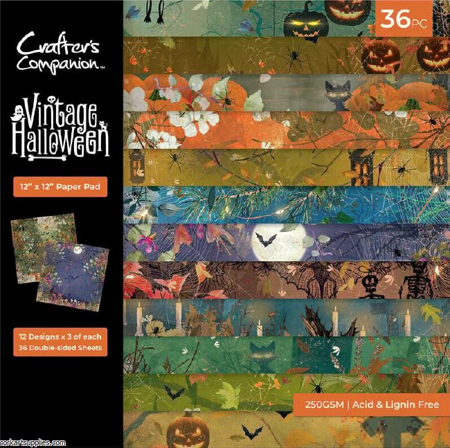 Paper Pk 12x12 Vintage Halloween