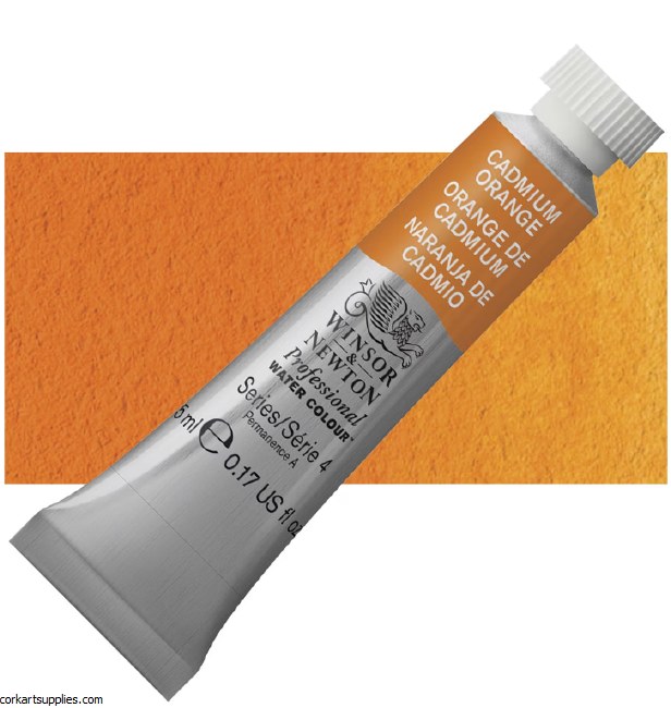 Artists Watercolour 5ml Cadmium Orange