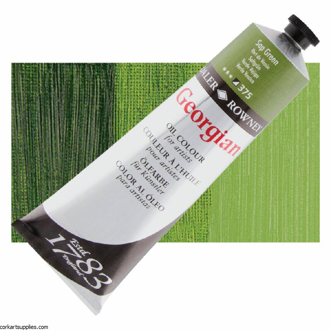 Georgian Oil Colour 225ml Sap Green