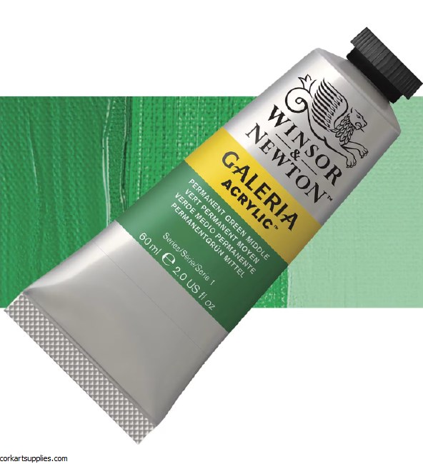 Galeria 60ml Permanent Green Medium