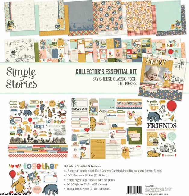 Simple Stories Say Cheese Classic Pooh Collector's Essential Kit