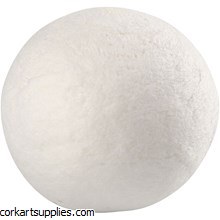 Cotton Ball 20mm White 15pk
