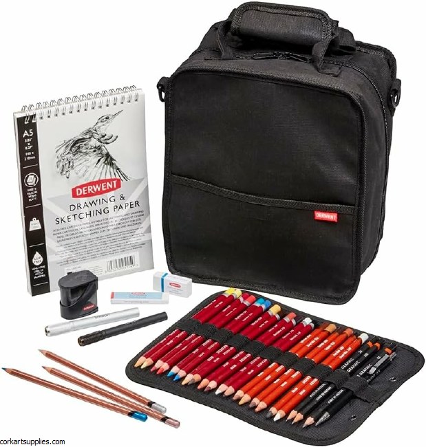 Derwent Carry All Bag Case for 132 pencils