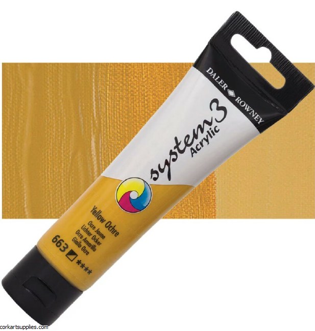 System 3 59ml Yellow Ochre