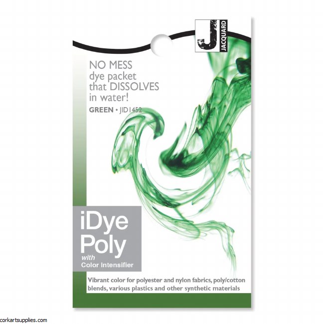 Jacquard iDye Polyester / Nylon 14gm Green