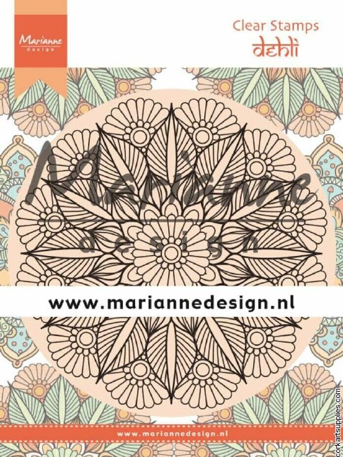 Marianne Design Clear Stamps Mandala Delhi (discontinued)