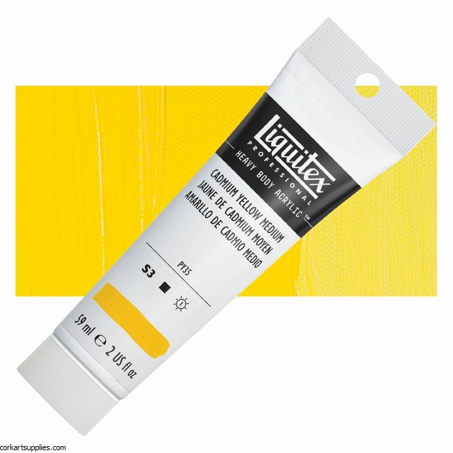 Liquitex 59ml Cadmium Yellow Medium Series 3