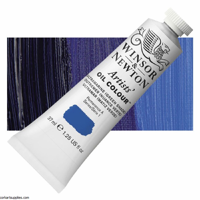 Winsor & Newton Artists Oil 37ml Ultramarine (Green Shade)
