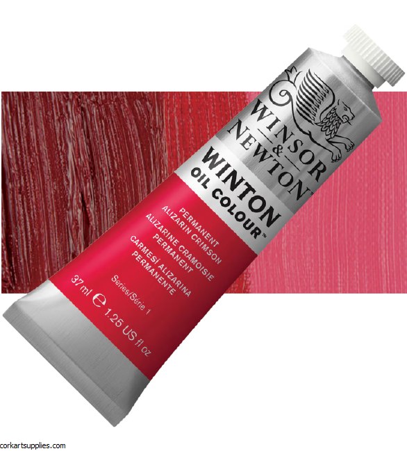 Winton Oil Colour 37ml Permanent Alizarin Crimson