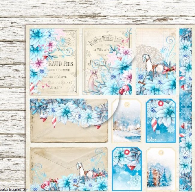 Paper 12x12 Lemoncraft Joy To The World #4 Paper 12x12 Lemoncraft Joy To The World #4