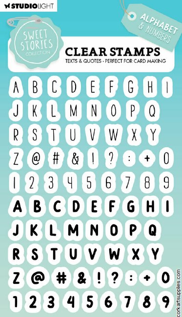 Clear Stamps Alphabet & Number