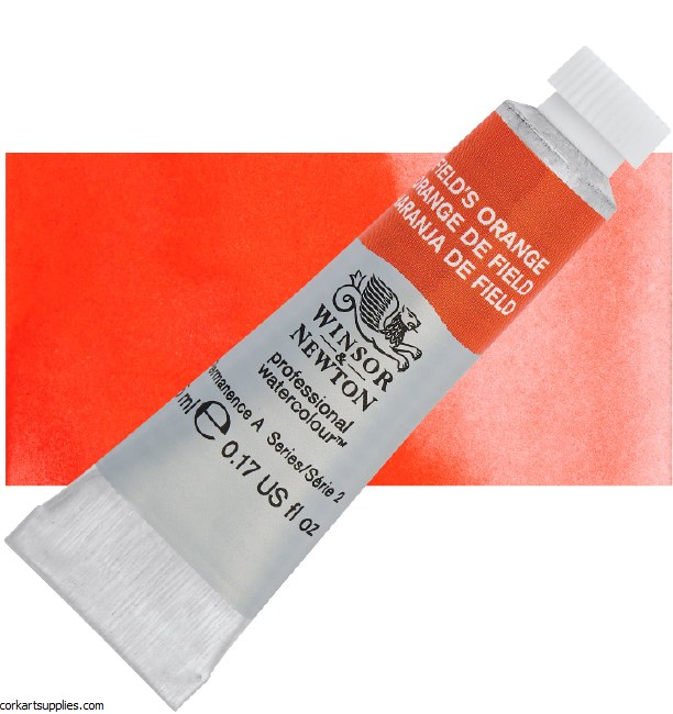 Artists Watercolour 5ml Field's Orange S.2
