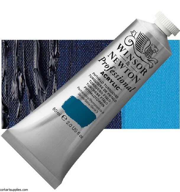 Phthalo Turquoise 60ml Artists' Acrylic Winsor & Newton