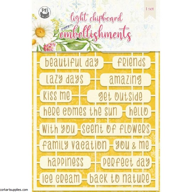 Chipboard PT Summer 23pk