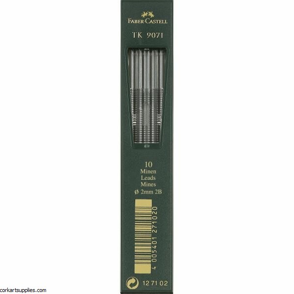 Clutch Lead 2mm Faber 2B 10pk