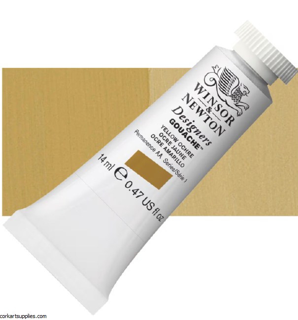 Designer Gouache 14ml Yellow Ochre